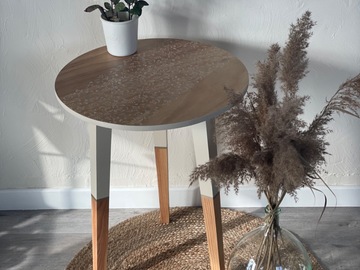 Vente avec paiement en ligne: Table tripode Pierre