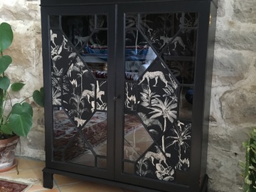 Vente avec paiement en ligne: Vitrine jungle chic