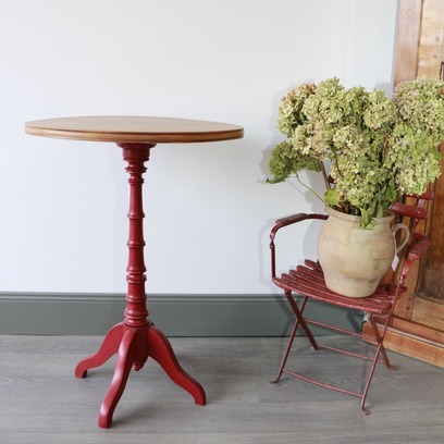 Vente avec paiement en ligne: Guéridon/table d'appoint Au petit bistrot rouge bordereau