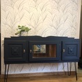 Vente avec paiement en ligne: Enfilade vintage bleu Deep Sea