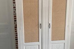 Vente avec paiement en ligne: Armoire ancienne, bois, vintage 