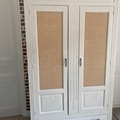 Vente avec paiement en ligne: Armoire ancienne, bois, vintage 