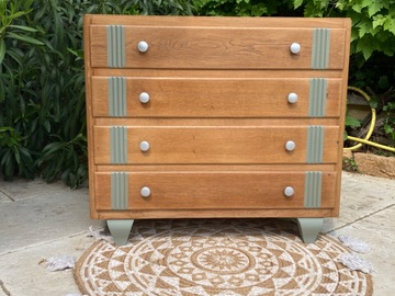 Vente avec paiement en ligne: Commode ancienne, vintage, bois