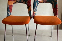 Vente avec paiement en ligne: Paire chaises conférence vintage