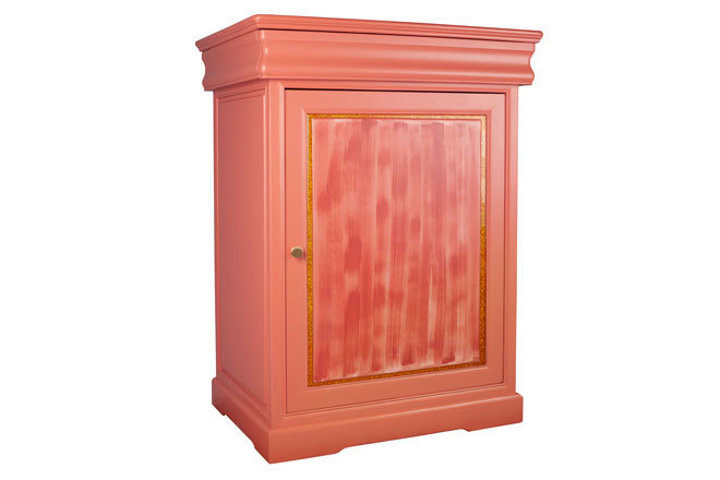 Confiturier terracotta à la résine pailletée