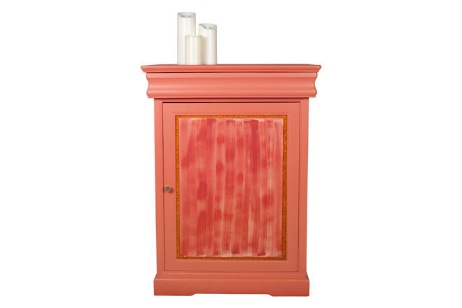 Confiturier terracotta à la résine pailletée
