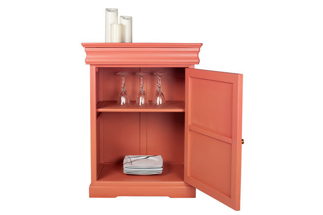 Confiturier terracotta à la résine pailletée