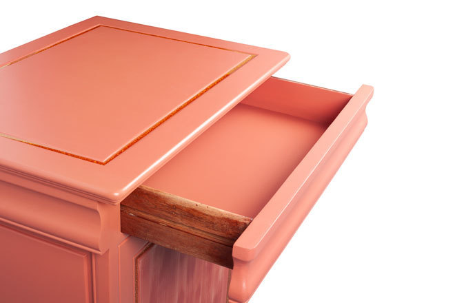 Confiturier terracotta à la résine pailletée