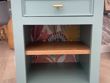 Vente avec paiement en ligne: Chevet Vintage chic vert nordik