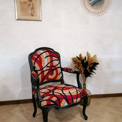 Vente avec paiement en ligne: Fauteuil Louis XV