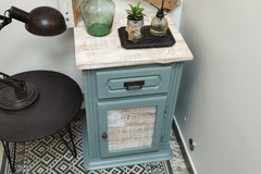 Vente avec paiement en ligne: Petit confiturier Bohème gris bleuté