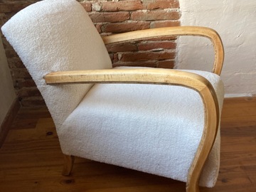 Vente avec paiement en ligne: Fauteuil studio vintage bulle de douceur 