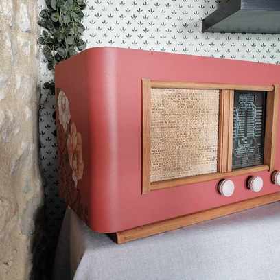 Vente avec paiement en ligne: Radio Ducastel vintage décorative