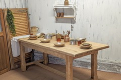 Vente avec paiement en ligne: Table de ferme chêne massif