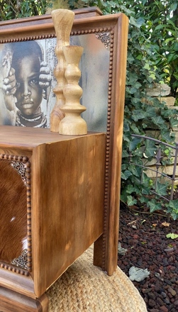 Chevet Art déco style africain