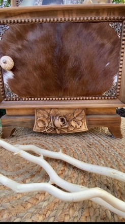 Chevet Art déco style africain