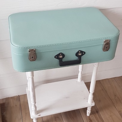 Vente avec paiement en ligne: Table d'appoint valise vert Nordisk