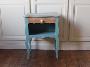 Vente avec paiement en ligne: Chevet le p'tit vert Shabby