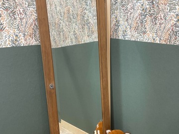 Vente avec paiement en ligne: Miroir en chêne Art Déco