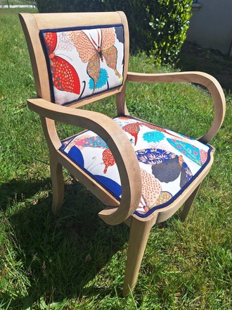 Fauteuil Bridge des années 60