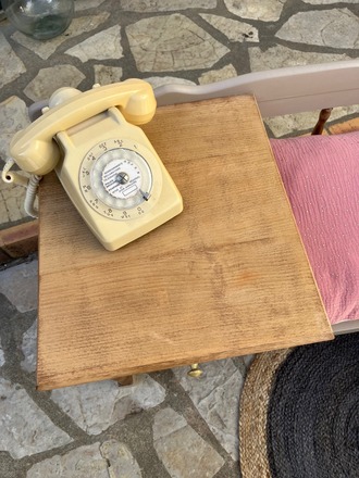Banquette téléphonique vintage Camille