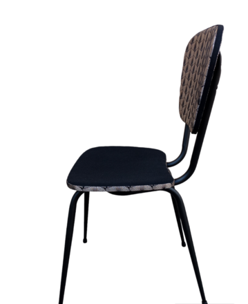 Lot de 5 chaises en formica 1950 revisitées