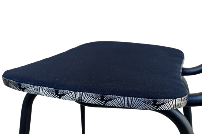 Lot de 5 chaises en formica 1950 revisitées