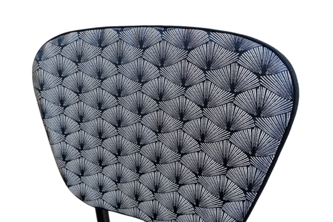 Lot de 5 chaises en formica 1950 revisitées