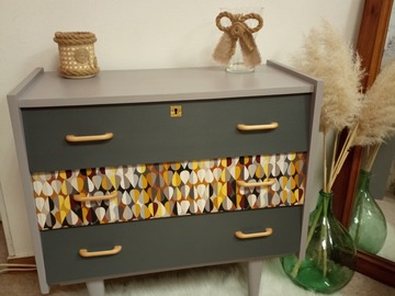 Vente avec paiement en ligne: Commode vintage années 70 pep's