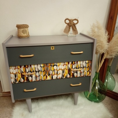 Vente avec paiement en ligne: Commode vintage années 70 pep's