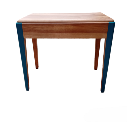 Bureau vintage aux formes rondes 2 tiroirs
