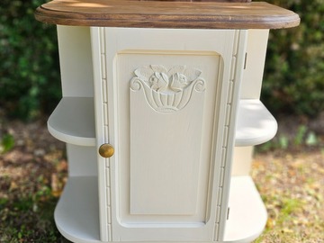 Vente avec paiement en ligne: Chevet Art déco bois et Ivoire d'Orfèvre