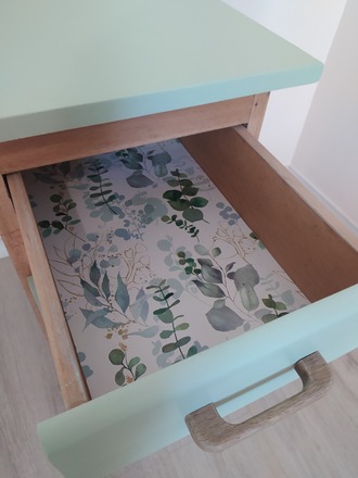 Ensemble bureau et chaise vintage pour enfants