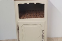 Vente avec paiement en ligne: Petit confiturier écru & chêne naturel 