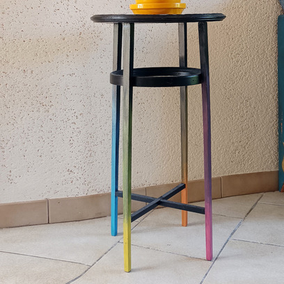 Vente avec paiement en ligne: Sellette motifs zébrés et aux pieds dégradés