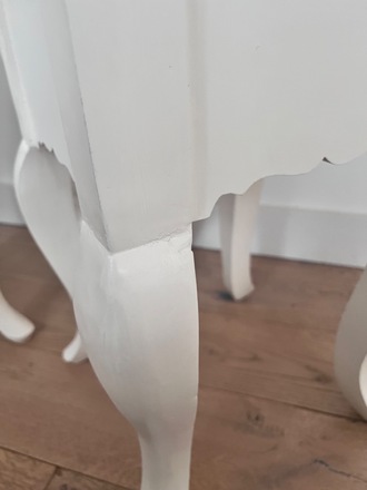 Duo de chevet blanc et pavot