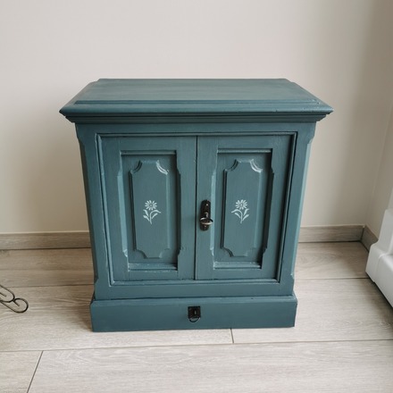 Armoire de toilette/pharmacie bleu/vert