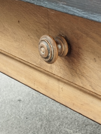 Ancienne grande table de ferme Louis Philippe XIXème
