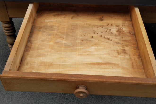 Ancienne grande table de ferme Louis Philippe XIXème