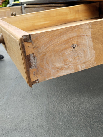 Ancienne grande table de ferme Louis Philippe XIXème