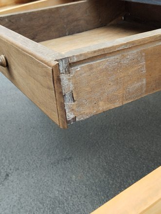 Ancienne grande table de ferme Louis Philippe XIXème