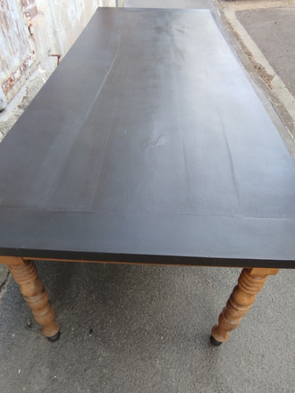 Ancienne grande table de ferme Louis Philippe XIXème