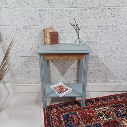 Vente avec paiement en ligne: Console art déco bleu gris