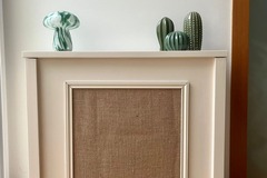 Vente avec paiement en ligne: Tête de lit beige lin et toile de jute