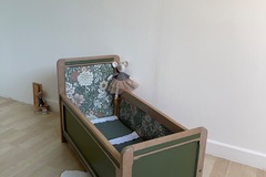 Vente avec paiement en ligne: Lit de poupée vert 