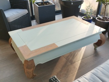 Vente avec paiement en ligne: Table basse vert pâle 
