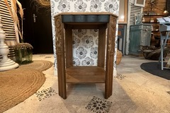 Vente avec paiement en ligne: Guéridon Gaspard bois, noir et doré