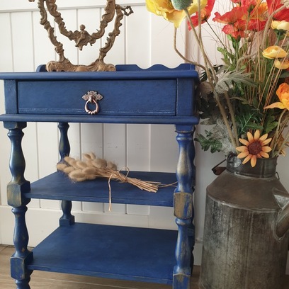 Vente avec paiement en ligne: Table de chevet Bleue, Aphrodite
