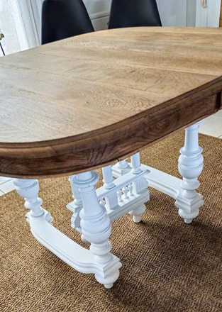 Table campagnarde Henri II extensible 