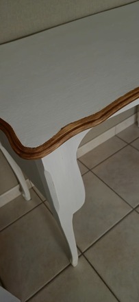 Bureau Louis XV couleur Neige 